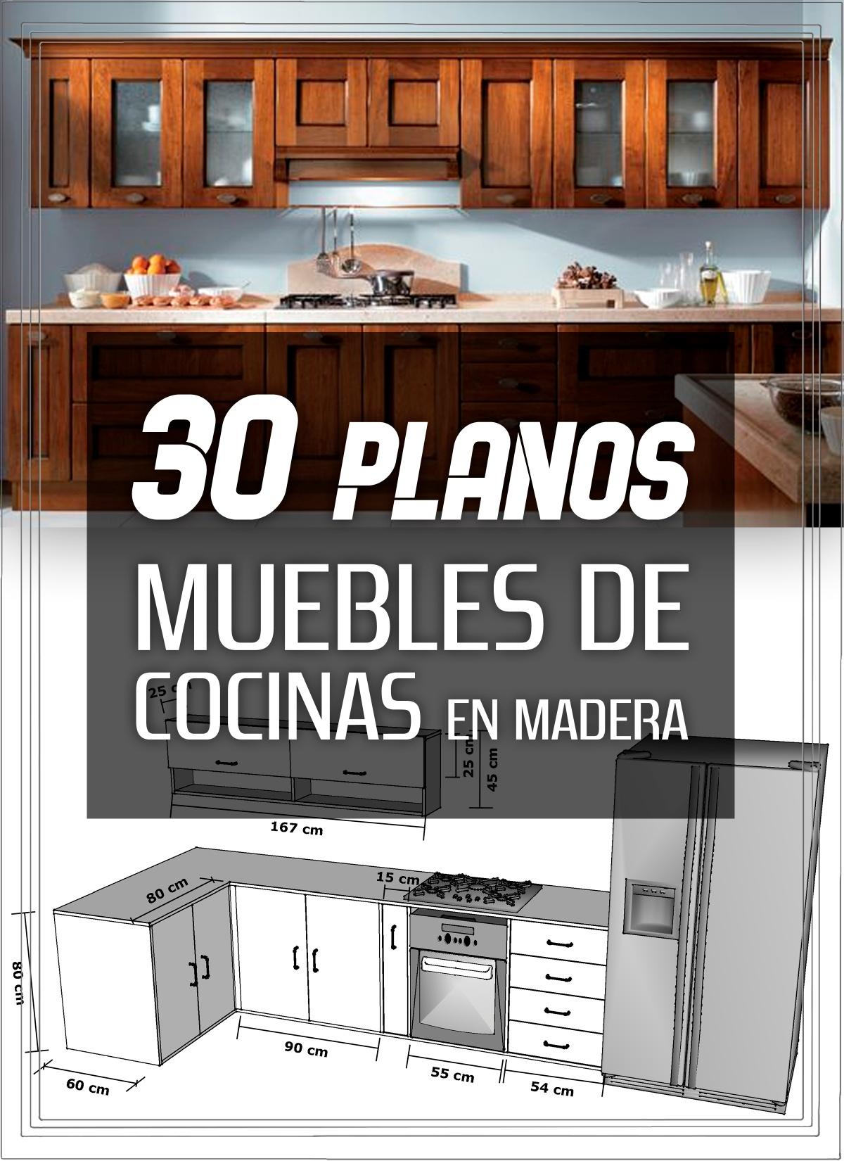 30 Planos de Cocinas
